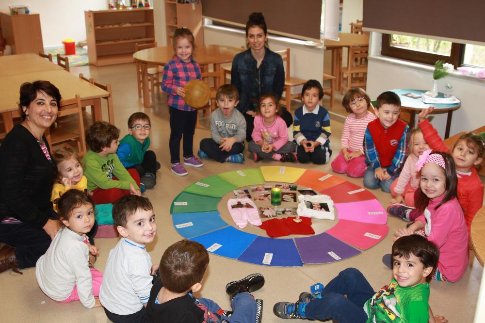 Montessori Yaklaşım Modeliyle Doğum günü kutluyoruz.