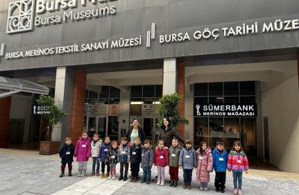3 MART BEŞEVLER ANAOKULUNDAN MERİNOS TEKSTİL MÜZESİ ZİYARETİ